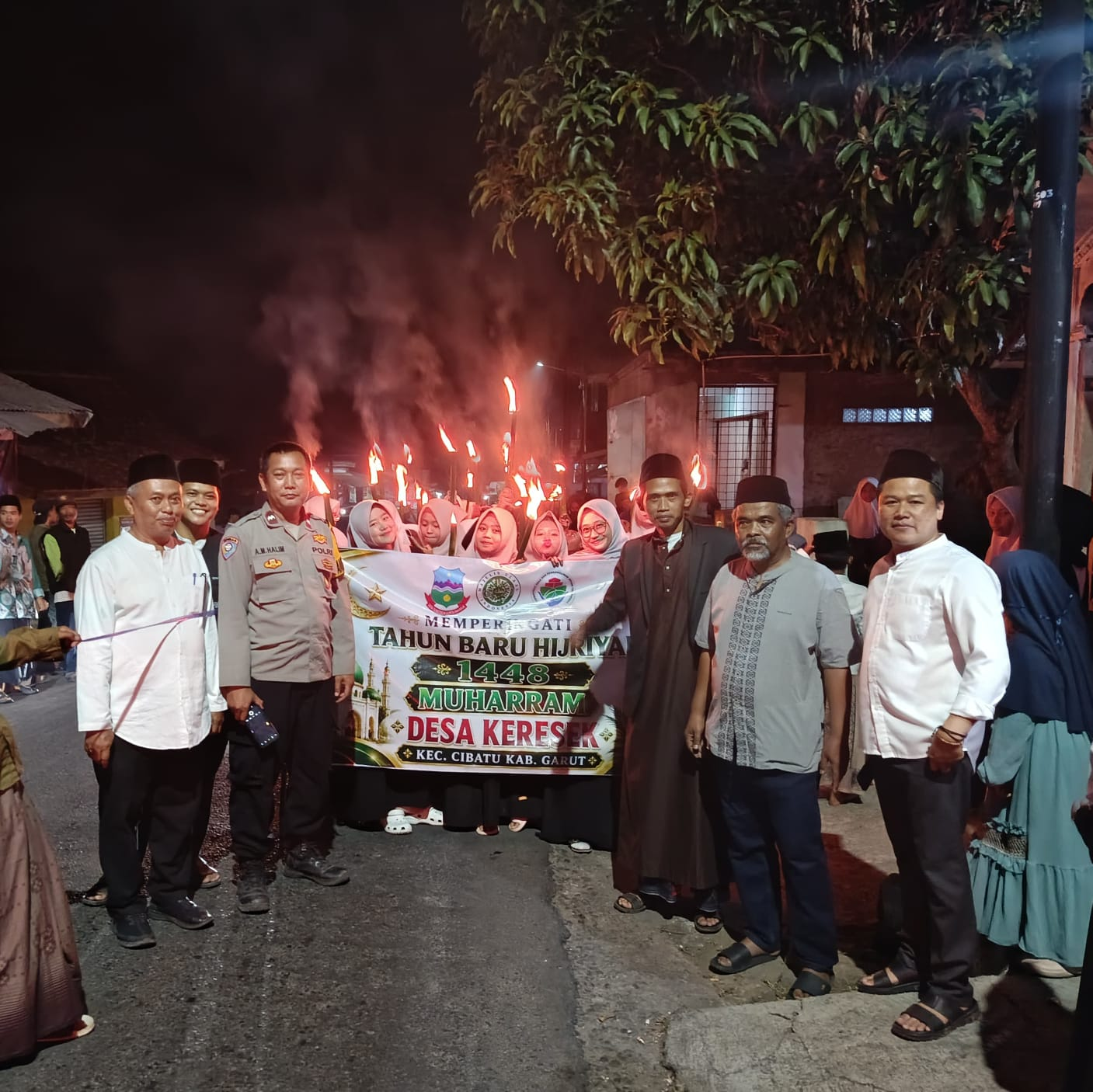 Gebyar Tahun Baru Islam 1448 H Meriahkan Alun-Alun Cibatu, Santunan Anak Yatim Jadi Wujud Kepedulian Sosial